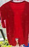 babylove嬰兒連體衣純棉秋裝紅色喜慶衣服滿月寶寶哈衣爬服送禮衣服 曬單實拍圖