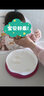 奧秀（OXO）吸盤碗碟兒童餐具防滑防掉寶寶吃飯訓(xùn)練工具 淺口吸盤碟 粉色 曬單實(shí)拍圖