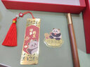金屬書簽禮盒套裝精致小學(xué)生文具獎(jiǎng)勵(lì)古典中國(guó)風(fēng)創(chuàng)意金屬黃銅書簽故宮文創(chuàng)紀(jì)念品可定制教師節(jié)送老師生日禮物 好事將至-禮盒款【書簽+書扣+筆】 曬單實(shí)拍圖