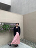 GARNUO黑色小西裝外套女2025早春秋季新款小個子高級感寬松休閑西服套裝 黑色【西服】 XS【80-100斤】 曬單實(shí)拍圖