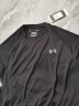 安德玛（UNDERARMOUR）Tech 2.0男子干爽训练运动短袖T恤1326413 黑色001 M 实拍图