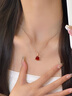 十二生肖純銀項(xiàng)鏈女紅瑪瑙輕奢吊墜本命年七夕情人節(jié)禮物送女朋友 福龍項(xiàng)鏈【輕奢禮盒】 精美禮盒 曬單實(shí)拍圖