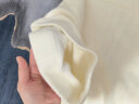 多菲尼森半身裙秋冬季2023年新款毛线中长款春秋显瘦包臀裙子针织半身裙 米白色针织半身裙 均码(80-110) 实拍图