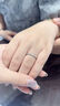 DR結(jié)婚對戒節(jié)日禮物L(fēng)OVEPALACE禮堂花徑雅致款QW0103/QM0103 情侶對戒 分18k金（少量現(xiàn)貨） 曬單實(shí)拍圖