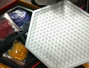 方格游戲2人版4人版角斗士棋 俄羅斯方塊桌游玩具 三角塊游戲 曬單實(shí)拍圖