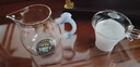 76 臺(tái)灣品牌透明玻璃公道杯過濾網(wǎng)茶漏玻璃茶海三件套茶漏套組茶具 480ml翠玉手把 曬單實(shí)拍圖