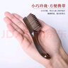 靚做文玩刷碳灰硼包漿羊毛刷萬(wàn)毛刷核桃猴頭金剛專(zhuān)用硬毛納米刷三件套 文玩萬(wàn)毛刷【棕＋黃＋灰三把裝】 曬單實(shí)拍圖