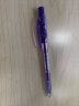 思笔乐（STABILO）乐写圆珠笔 0.38mm圆珠笔手帐彩色考试办公按动原子笔10支装308/55紫色 办公用品 实拍图