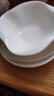 晟普純白家用陶瓷味碟小盤(pán)子骨瓷醬醋調(diào)料咸菜小吃碟醋碟蘸料碟醬油碟 4英寸圓形味碟5個(gè) 10.5cm 曬單實(shí)拍圖