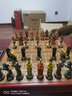 御圣 中國象棋立體人物明清造型家用成人中國象棋套裝高檔禮物送長輩 明清人物中國象棋+收納版象棋盤 曬單實(shí)拍圖