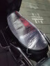 TDGO电动车坐垫套防水防晒踏板摩托车卡通皮革座椅套电瓶车隔热垫子 全包黑色(可拉升至74cm) 实拍图