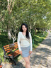 OTST假兩件蕾絲邊針織衫女長(zhǎng)袖T恤女士春季新款紐扣內(nèi)搭短款上衣服ins 杏色 長(zhǎng)袖 M 90-100斤 曬單實(shí)拍圖