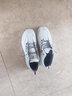 北極絨男鞋夏季新款休閑鞋男款低幫板鞋潮流皮鞋男百搭休閑鞋運動鞋男 小白潮鞋白灰【42碼】 曬單實拍圖