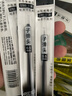 得力臺(tái)筆帶線辦公中性筆前臺(tái)固定筆座粘在桌子上的筆電話線防丟筆神器吧臺(tái)筆銀行臺(tái)筆水筆粘桌面商務(wù)簽字筆 臺(tái)筆適配筆芯 20支/盒 曬單實(shí)拍圖