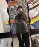 JEEP SPIRIT吉普男裝麂皮絨棒球服男士vintage春秋2025新款飛行員夾克ins美式 綠色 XL 曬單實(shí)拍圖