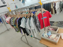 桃幽服裝展示架服裝店展示架服裝店展示架不銹鋼掛衣架橢圓形中島架簡 不銹鋼橢圓中島長180高160 曬單實拍圖