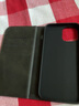 iCoverCase 蘋果12手機(jī)殼iphone12promax保護(hù)套mini翻蓋防摔皮套 蘋果12/12Pro黑色【強(qiáng)磁吸附】 曬單實(shí)拍圖