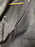 羅蒙（ROMON）男士小西裝外套男秋冬加厚休閑商務(wù)正裝中青年爸爸毛呢西服男單西 灰色 常規 XL 180 （適合130-150斤左右） 曬單實(shí)拍圖