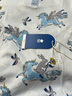 babycare兒童家居服套裝秋冬女童加厚保暖奧粒絨居家服可愛(ài)男童寶寶睡衣 咘咘奶酪白 100cm 曬單實(shí)拍圖