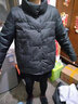 SHXI輕薄棉服女新款韓版寬松棉衣女短款立領(lǐng)小棉襖面包服外套 黑色 L 建議【95-105】斤 曬單實(shí)拍圖