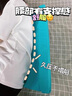 德國側(cè)臥躺喂奶神器孕婦產(chǎn)后床上哺乳枕頭解放雙手斜坡墊護(hù)腰靠著 【小三角墊】絨布網(wǎng)/湖藍(lán)-防滑 曬單實(shí)拍圖