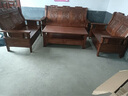 沙發(fā) 實(shí)木沙發(fā) 客廳家具組合套裝經(jīng)濟(jì)型農(nóng)村木質(zhì)沙發(fā) 木頭沙發(fā) 819款  2+2+3+長(zhǎng)幾+方幾 曬單實(shí)拍圖