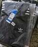 adidas休閑簡約三條紋梭織立領(lǐng)夾克外套男裝秋季阿迪達(dá)斯三葉草   黑色 (偏小，推薦買大1碼)   L 曬單實(shí)拍圖