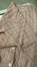 OAK FAMILY春秋寶寶開(kāi)衫毛衣女裝童裝針織衫兒童外套上衣衣服 金線(xiàn)粉 90 cm 曬單實(shí)拍圖
