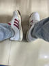 阿迪達(dá)斯（adidas）官網(wǎng)官方男鞋 龍年中國(guó)紅新年款運(yùn)動(dòng)鞋耐磨防滑低幫休閑鞋板鞋 白紅-FW3462 40 曬單實(shí)拍圖