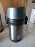 膳魔師（THERMOS） 保溫飯盒不銹鋼大容量便當盒白領(lǐng)學(xué)生男女士商務(wù)飯盒JBA-2001F JLS-1601F灰色 1.2L 曬單實(shí)拍圖