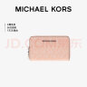 MICHAEL KORS礼物MK女包JET SET老花钱包手拿包 中长款 浅粉色 实拍图