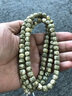 今夕海南原生態(tài)綠星月菩提子手串108顆石玉料陰綠皮幽靈佛珠手鏈男女 星月原生態(tài) 7*8mm108顆 曬單實(shí)拍圖