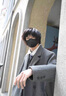 NEW OR MODEcleanfit毛呢大衣男秋冬新款韓系英倫風(fēng)過(guò)膝高級感中長(cháng)款呢子外套 黑色 XL 曬單實(shí)拍圖