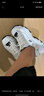 斯凱奇（Skechers）女鞋秋冬小白熊休閑鞋子厚底增高百搭運動軟底老爹鞋99999863 白色/海軍藍(lán)色/WNV 37.5 曬單實拍圖