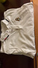 暇步士（Hush Puppies）童裝男童POLO衫25秋季兒童長(cháng)袖T恤經(jīng)典翻領(lǐng)上衣 本白 140 曬單實(shí)拍圖