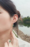 黛若帝王綠翡翠葫蘆耳環(huán)925銀耳釘高級珠寶福祿耳飾送媽媽生日禮物 翡翠耳釘+國檢證書(shū)+精美禮盒 曬單實(shí)拍圖