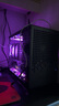 喬思伯（JONSBO）Z20提手式MATX白色240水冷迷你緊湊型MINI小機箱TYPEC桌面辦公白色側(cè)透游戲主機臺式機ITX電腦機箱 Z20 黑色【支持MATX/240水冷】 曬單實拍圖