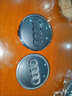 尚行者奧迪配件新款輪轂蓋A4L A5 A6L Q3 Q5 Q7 A8L 汽車車標 輪胎標志 60mm灰色 曬單實拍圖