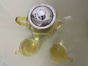 美斯尼茶壺玻璃茶具加厚耐熱泡茶壺辦公家用泡茶器帶過(guò)濾帶把手煮茶壺 大壺+四杯 曬單實(shí)拍圖