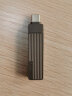 联想（Lenovo）256GB Type-C USB3.2 U盘 F500 Plus枪色读速180MB/s手机电脑两用360°旋转双接口优盘 实拍图