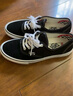 VANS范斯官方 Authentic黑色美式經(jīng)典職業(yè)滑板鞋滑板初學(xué)者 黑色 38 曬單實(shí)拍圖