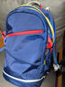 夢(mèng)樂(lè )（MoonRock）書(shū)包初高中學(xué)生雙肩包輕量護脊舒適透氣安全熒光警示大容量背包 深藍色【4-9年級】SP301-24113 曬單實(shí)拍圖