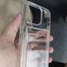 古藝涵隔層卡包iphone14promax手機殼15蘋果13卡槽12放照片可插卡15pro卡片夾裝袋蘋果16Promax二層卡位 晶透明亞克力【帶隔層可插卡不傷機】 iPhone 14 Pro Max 曬單實拍圖
