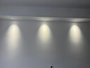 欧普（OPPLE）照明射灯led 天花牛眼服装店猫眼嵌入客厅孔背景墙灯吊顶 金属款【白色】4瓦开孔6.5-8.5cm 暖白光 实拍图