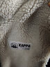 卡帕（Kappa）笑臉羊羔絨馬甲情侶男女冬加棉馬夾保暖背心 灰卡其-602 XL 曬單實(shí)拍圖