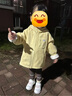 戴維貝拉（DAVE＆BELLA）男童連帽衫休閑搖粒絨兒童外套女寶外衣冬季新款小童上衣寶寶衣服 蒼梨黃【現(xiàn)貨】 110 cm（建議身高100-110cm） 曬單實(shí)拍圖
