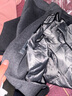 羅蒙休閑西服男士裝秋冬季款毛呢單小西裝短款羽絨外套服保暖衣服 灰色【可脫卸羽絨內膽】 L /175 曬單實(shí)拍圖
