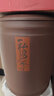 顧師傅 宜興紫砂茶葉罐大號儲茶罐普洱茶餅儲存罐密封存茶缸茶盒茶葉桶 30餅裝 紅色私房茶罐 曬單實(shí)拍圖