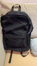 智納 雙肩包男學(xué)生潮流初高中生書(shū)包大容量戶(hù)外旅行背包筆記本電腦包 黑色 曬單實(shí)拍圖
