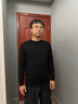 羅蒙毛衣男秋冬季新款針織衫男士半高領(lǐng)線衣非羊保暖毛衫絨衫打底男裝 6606駝色 XL 約120-135斤 曬單實(shí)拍圖